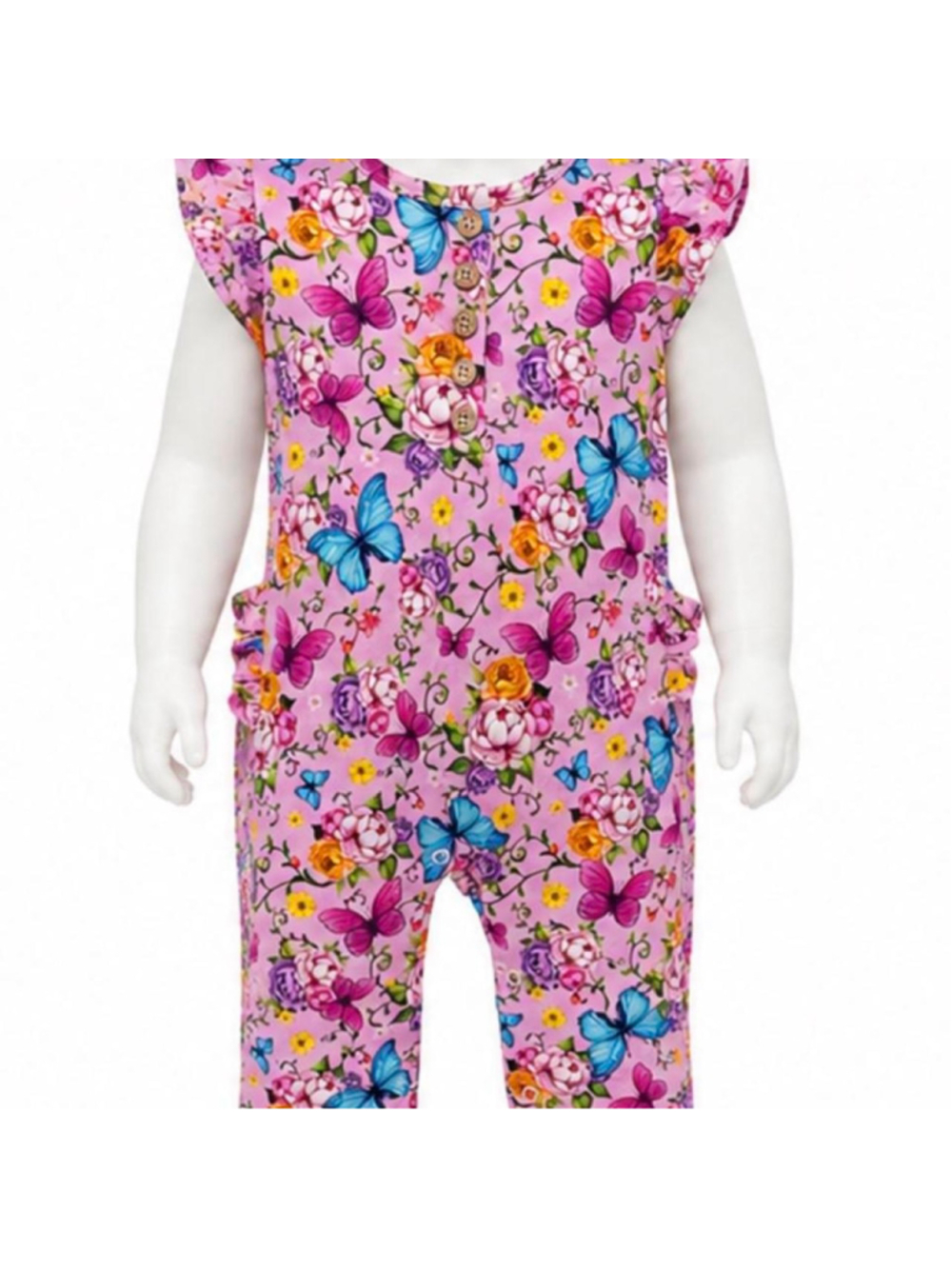 Bamboo Bud Butterfly Romper – 
18–24 Months – NWT

Crafted from luxuriously soft